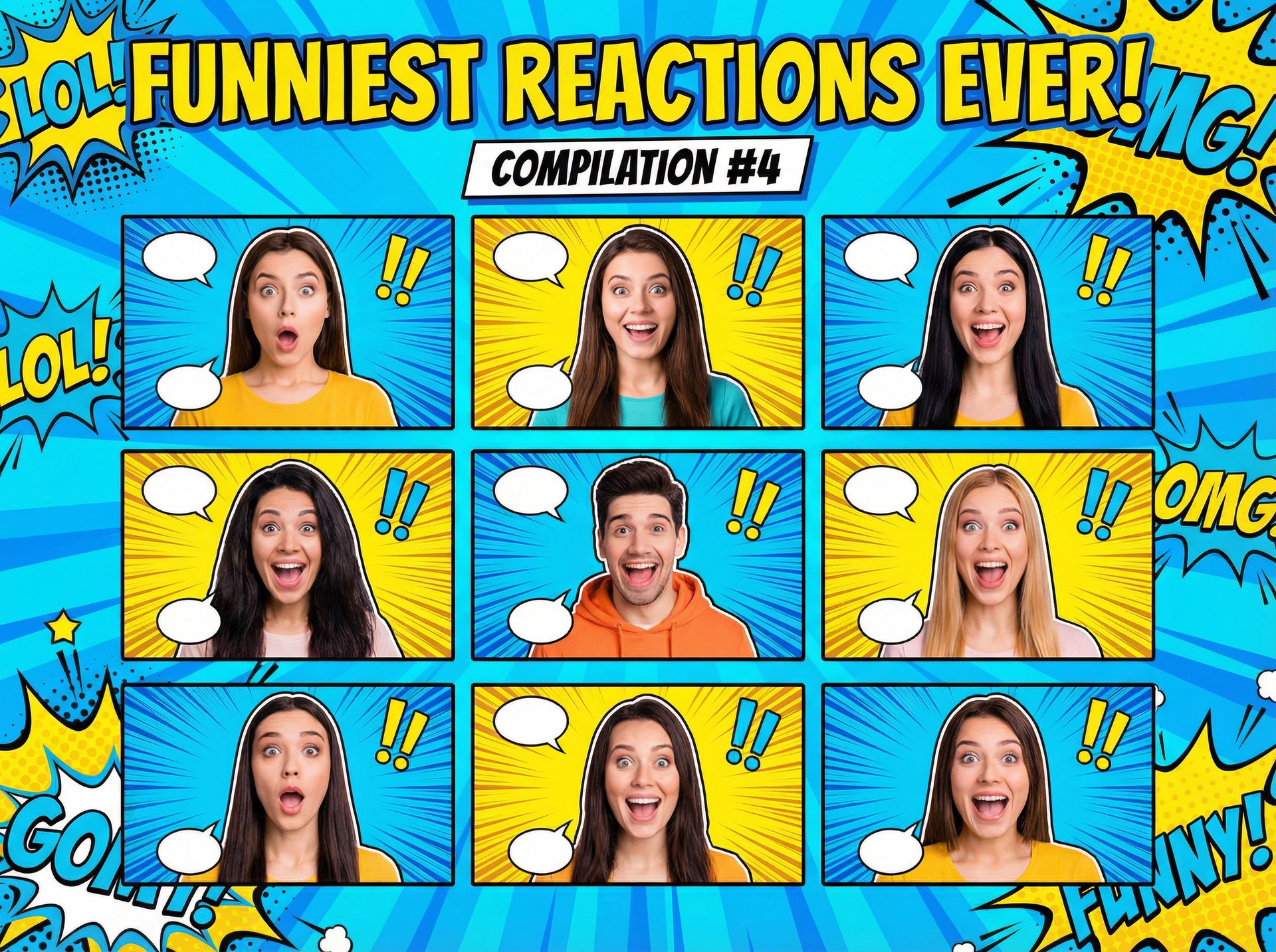 幼幼搞笑反应视频合集